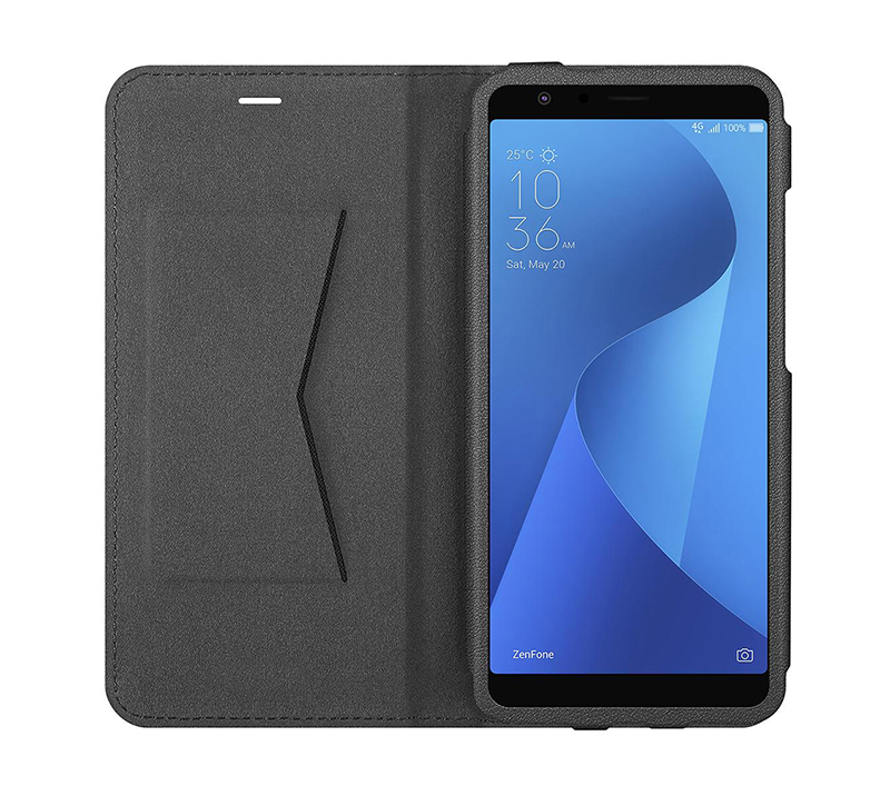 Чехол-книжка для ASUS ZenFone Max Plus (M1) ZB570TL черный