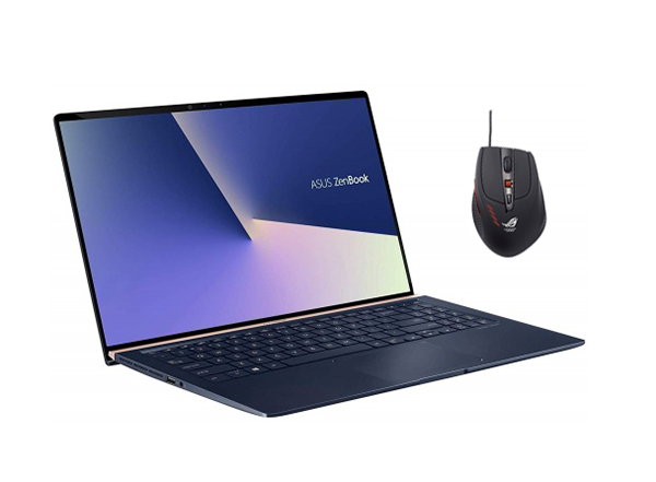 Ноутбук 15.6" ASUS ZenBook UX533FD-A8079T i5-8265U(1.6 x4) 8Gb 256Gb SSD 1920x1080 Win10 синий