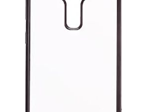 Накладка skinBOX Silicone Chrome Border 4People для ASUS Zenfone 3 Deluxe ZS570KL темно-серебристая