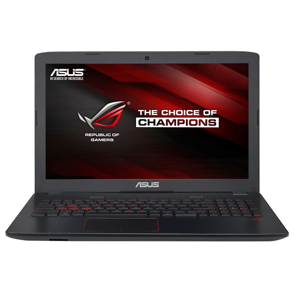 Ноутбук 15.6" ASUS GL553VE i7-7700HQ(2.8 x4) 12Gb 1Tb+256Gb 1920x1080 GTX 1050Ti 4Gb Win10 черный