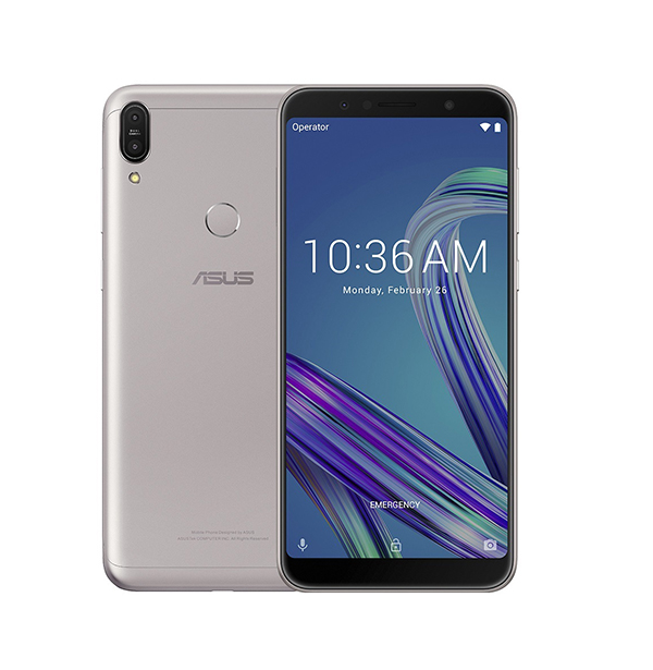 Смартфон 6" ASUS ZenFone Max Pro (M1) ZB602KL SDM636(1.8 x8) 3Gb 32Gb 2160x1080 13+5/8МП серебристый