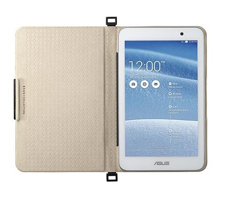 Чехол для планшета 7" ASUS MeMO Pad 7 ME176C белый с узором