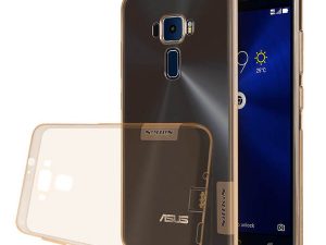 Чехол-"бампер" Nillkin Nature TPU case для ASUS ZenFone 3 ZE552KL золотистый