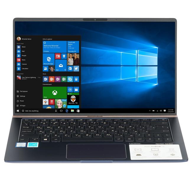 Ноутбук 13.3" ASUS Zenbook UX333FA i5-8265U (1.6x4) 8Gb 256Gb 1920x1080 Intel UHD Win10 синий