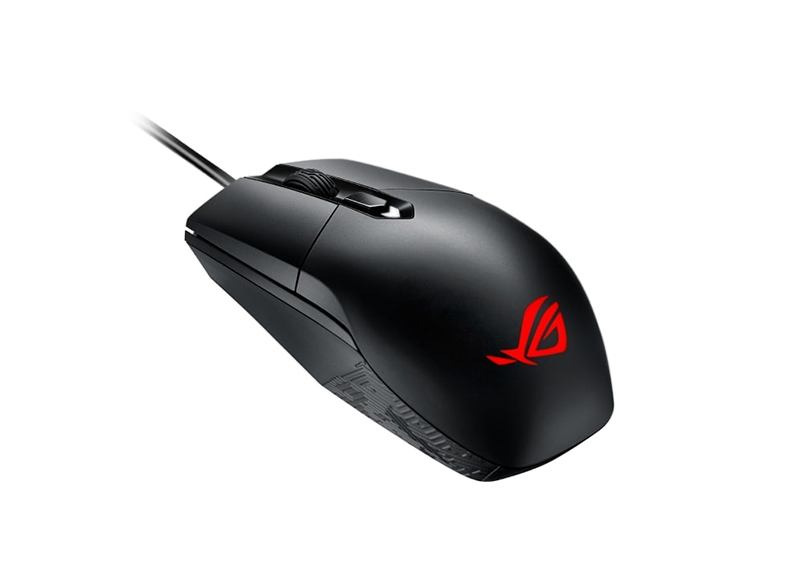 Мышь ASUS ROG Strix Impact проводная серая (6200 dpi, USB 2.0)