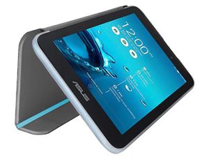 Чехол для планшета 7" ASUS MeMO Pad 7 ME170C тёмно-серый с синей полосой