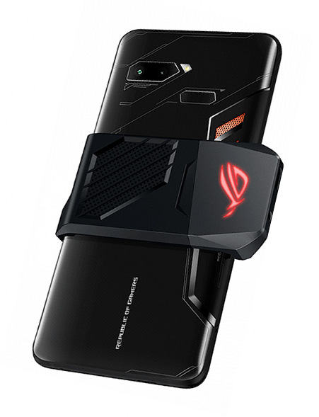 Смартфон 6" ASUS RoG Phone ZS600KL Snapdragon 845(2.96 х8) 8Gb 128Gb 2160x1080 12+8/8МП черный