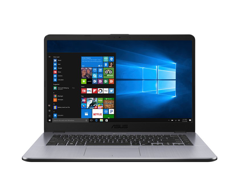 Ноутбук 15.6" ASUS Vivobook 15 X505ZA AMD R3 2200U (2.5x2) 8Gb 1Tb 1920x1080 Vega 3 Win10 серый