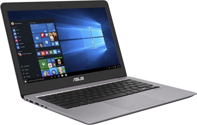 Ноутбук 14" Asus UX3410UA: Intel Core i3 7100 2*2,4ГГц/8Гб/128Гб/Intel HD/Акб 2часа/WIN10